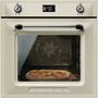 Духовой шкаф электрический Smeg SFP6925PPZE1, кремовый