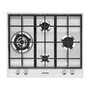 Варочная поверхность Smeg PX164L серебристая 