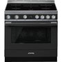 Плита Smeg CPF9IPAN, электрическая, антрацитовая