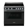 Плита Smeg CPF9IPAN, электрическая, антрацитовая