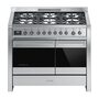 Плита Smeg A2-81, комбинированая, нержавеющая сталь