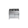 Плита Smeg A2-81, комбинированая, нержавеющая сталь