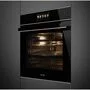 Духовой шкаф электрический Smeg SFP6606WTPNX, черный