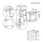 Духовой шкаф электрический Zanussi OPZA4330B, черный