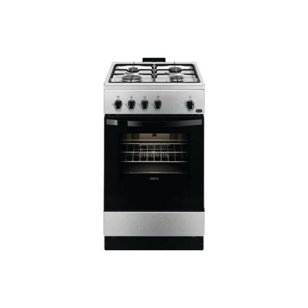 Плита Zanussi ZCG9510K1X, газовая, серебристая