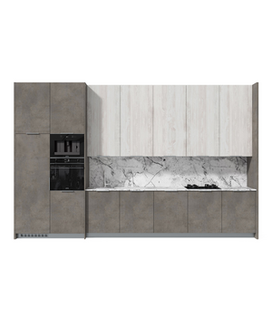 Современная прямая кухня