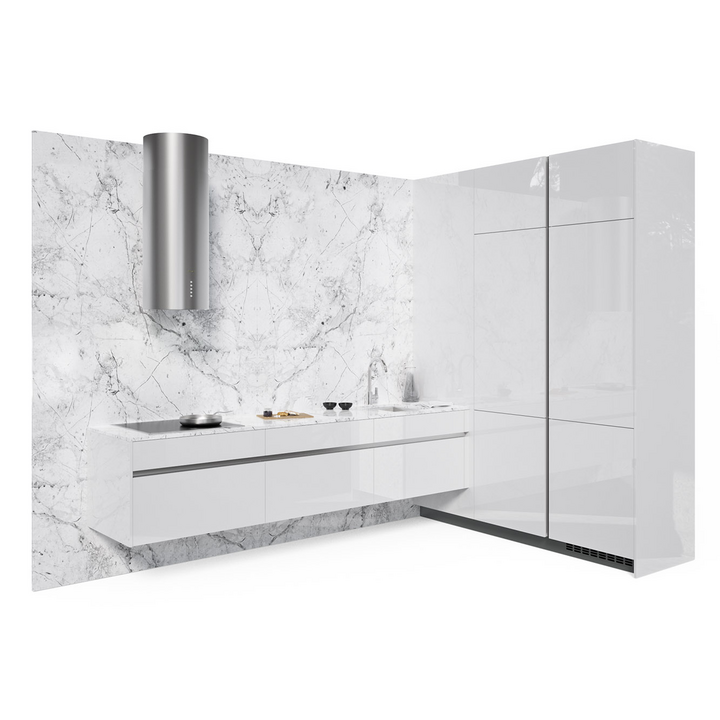 Подвесная кухня, цвет – белый глянец, DE.013.009.11