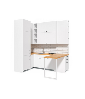 Современная кухня с барной стойкой