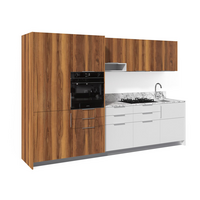 Современная прямая кухня