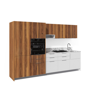 Современная прямая кухня