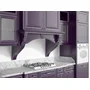 Классическая угловая кухня, цвет – фиолетовый с серебряной патиной, IT.013.003.18