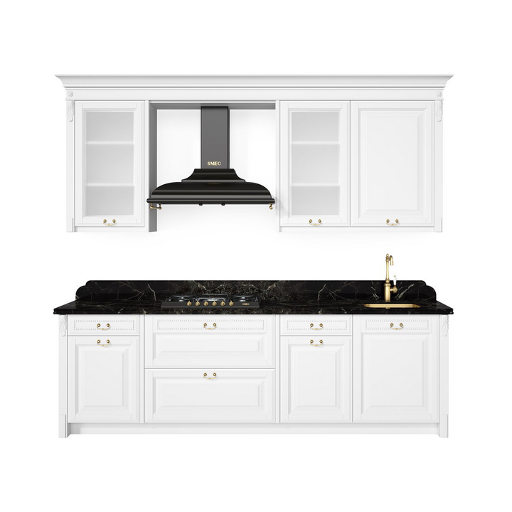 Классическая маленькая кухня, цвет – белый, IT.013.002.03