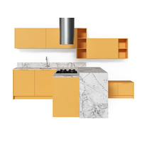 Современная кухня с барной стойкой