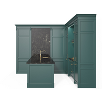 Классическая П-образная кухня