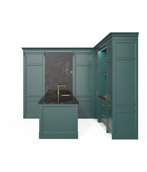 Классическая П-образная кухня