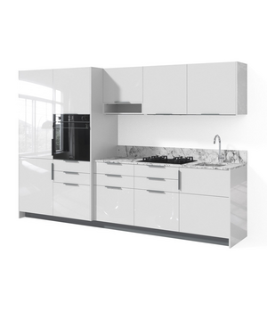 Современная прямая кухня