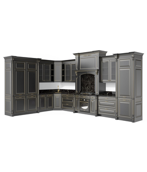 Классическая угловая кухня