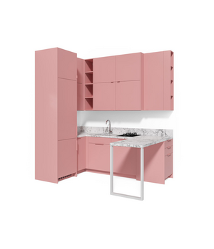 Современная кухня с барной стойкой