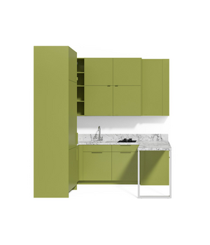 Современная кухня с барной стойкой