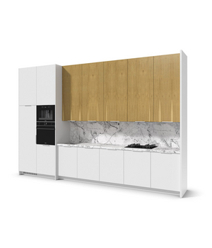 Современная прямая кухня