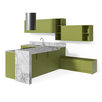 Современная кухня с барной стойкой