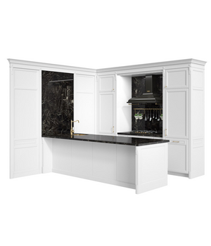 Классическая П-образная кухня