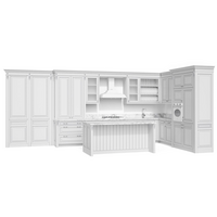 Классическая кухня с островом