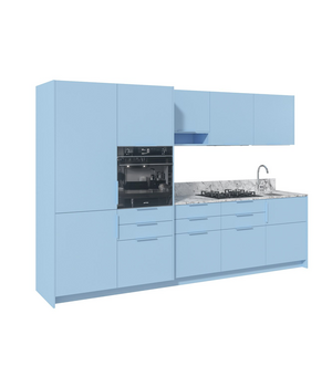 Современная прямая кухня