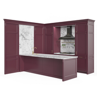 Классическая П-образная кухня