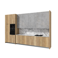 Современная прямая кухня