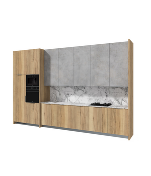 Современная прямая кухня