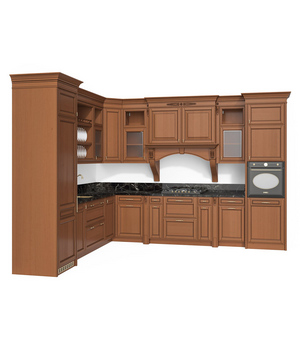 Классическая угловая кухня