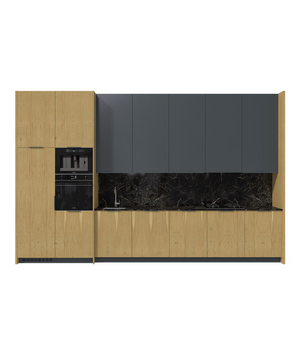 Современная прямая кухня