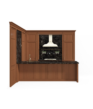 Классическая П-образная кухня