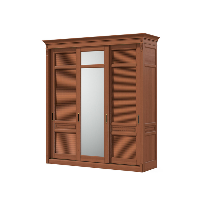 Шкаф-купе с зеркалом, цвет – анегри, IT.022.006.05