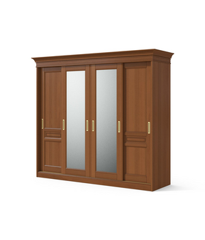 Шкаф-купе с 4 дверями