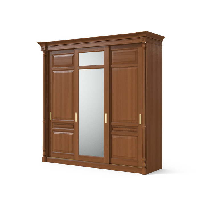 Шкаф-купе с зеркалом, цвет – анегри, IT.022.005.05