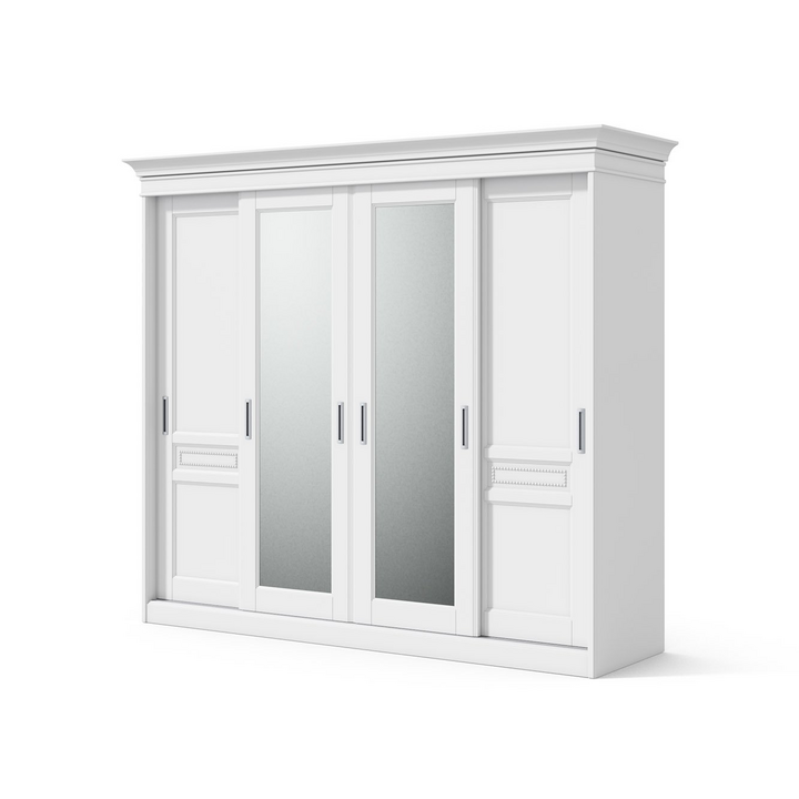 Шкаф-купе с 4 дверями, цвет – белый, IT.022.004.03
