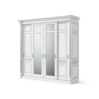 Шкаф-купе с 4 дверями