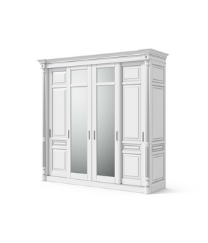 Шкаф-купе с 4 дверями