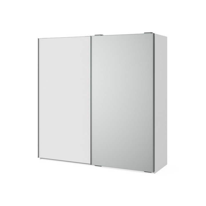 Шкаф-купе с зеркалом, цвет – белый альпийский, DE.022.001.04