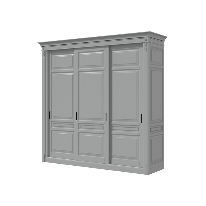 Шкаф-купе с 3 дверями, цвет – серый, IT.022.002.21