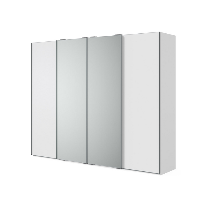 Шкаф-купе с 4 дверями, цвет – белый, DE.022.003.05