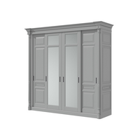 Шкаф-купе с 4 дверями