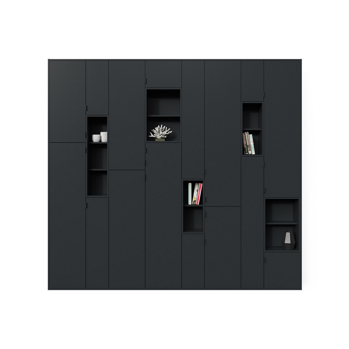 Шкаф для книг, цвет – серый, DE.012.007.19