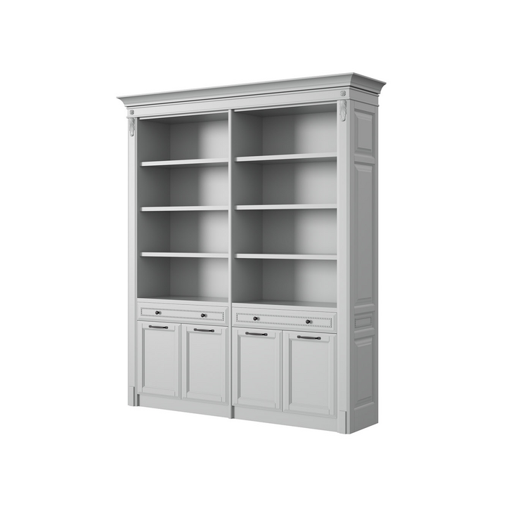 Шкаф для книг, цвет – серый, IT.012.001.21