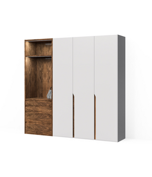 Шкаф для одежды с полками