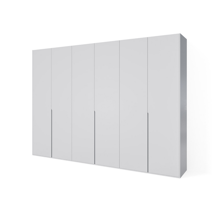 Распашной шкаф с 6 дверями, цвет – белый, DE.001.018.05