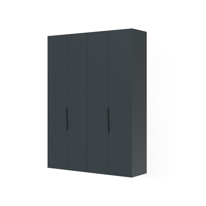Распашной шкаф для одежды, цвет – серый, DE.001.014.19
