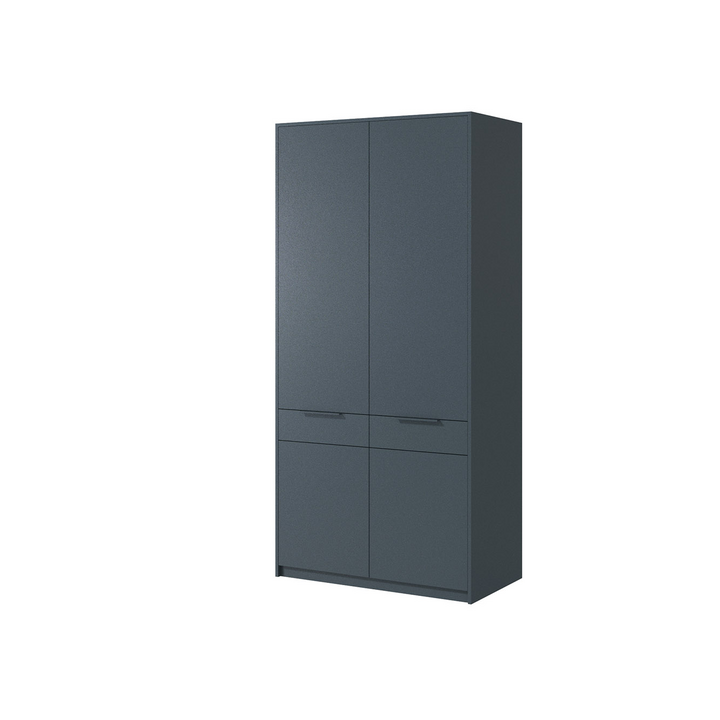 Платяной шкаф, цвет – серый, DE.001.001.19